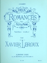 Romance la mineur no.1 pour flute et piano