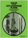 Solos for the alto saxophone player fr Altsaxophon und Klavier