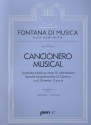 Cancionero musical zu 4 Stimmen Partitur und Stimmen