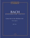 Gottes Zeit ist die allerbeste Zeit Kantate Nr.106 BWV106 Studienpartitur