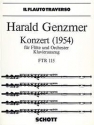 Konzert fr Flte und Orchester fr Flte und Klavier