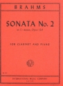 Sonata e flat major op.120 for clarinet and piano