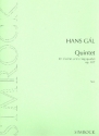 Quintet op.107 for clarinet and string quartet parts