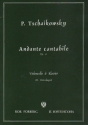 Andante cantabile op.11 fr Violoncello und Klavier