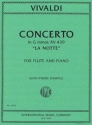 Concerto F major op.10,1 for flute and piano