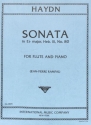 Sonata e flat major for flute and piano