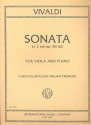 Concerto in e minor for viola and piano