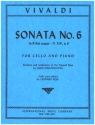 Sonata b flat major F.XIV:6 for cello and piano