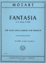 Fantasia f minor KV608 for flute, oboe, clarinet, bassoon