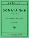 Sonata A major op.5 no.9 for trombone and piano BROWN, KEITH, ED