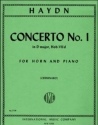 Concerto in D Major no.1 Hob.VIId,3: for horn and piano