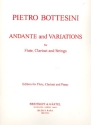 Andante and Variations for flute, clarinet and piano reduction