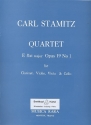 Quartett Es-Dur op.19,1 fr Klarinette und Streichtrio Stimmen