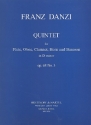 Quintett d-Moll op.68,3 fr Flte, Oboe, Klarinette, Horn und Fagott Stimmen