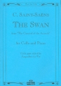 The Swan from The Carnival of the animals for cello and piano