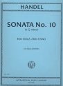 Sonata g minor no.10 for viola and piano