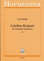 Leichtes Konzert op.55 fr Violoncello und Klavier