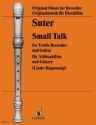 Small talk for treble recorder and guitar