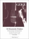 66 klassische Etden fr Violine