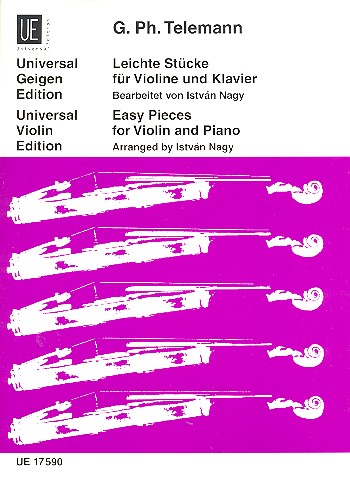 Leichte Stcke fr Violine und Klavier