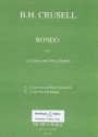 Rondo for 2 clarinets and string quartet for 2 clarinets and piano