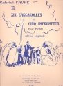 6 barcarolles et 5 impromptus pour piano