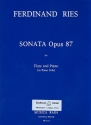 Sonata op.87 for flute and piano (or piano solo)