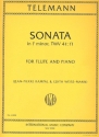 Sonata f minor for flute and piano