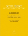 Streichquartett a-Moll und Streichquartett c-Moll  Stimmen