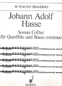 Sonate G-Dur fr Flte (Oboe, Violine) und Basso continuo