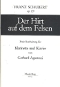 Der Hirt auf dem Felsen op.129 fr Klarinette und Klavier