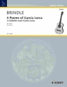 4 Poems of Garcia Lorca fr Gitarre