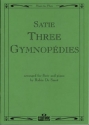 3 gymnopdies for flute and piano