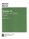 Sonate VI (a-moll) fr Flte und Gitarre UHLMANN, FERDI, ED.