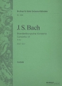 Brandenburgisches Konzert B-Dur Nr.6 BWV1051 fr Orchester Cembalo