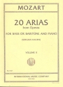 20 Arias from Operas vol.2 for bass or baritone and piano