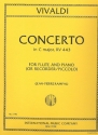 Concerto c major RV443 for flute and piano