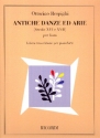 Antiche danze ed arie pianoforte (Original fr Laute)