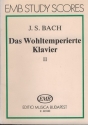 DAS WOHLTEMPERIERTE KLAVIER BAND 2 STUDIENPARTITUR LANTOIS, ISTVAN, ED