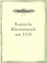 Russische Klaviermusik um 1920