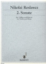 Sonate Nr.2 fr Violine und Klavier