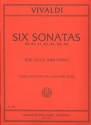 6 Sonatas for cello and piano