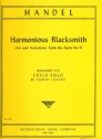 Harmonious Blacksmith Air and variations from the suite no.5 for cello solo