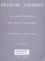 Les gouts-reunis (nouveaux concertos) vol.3 for violas da gamba and bc