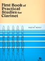 First Book of practical Studies for clarinet