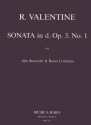 Sonata in d minor op.3 no.1 for alto recorder and bc