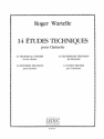 14 ETUDES TECHNIQUES POUR CLARINETTE