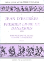 PREMIER LIVRE DE DANSERIES 1959 FOR 4 INSTRUMENTS THOMAS, BERNARD, ED.