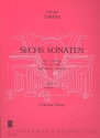 6 Sonaten Band 1 (Nr.1-3) fr 2 Flten (Flte und Violine) und Bc