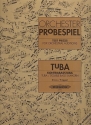 Orchester Probespiel fr Tuba /  Kontrabatuba